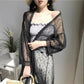 3 Colors Plus Size S-XXXXL Women's Lace Sun Protection Thin Cardigan Beach Mid-length Loose Grace and Temperament