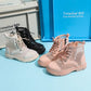 Girls' Shoes Girls' Short Martin Boots Spring Summer Breathable Net Boots Foreign Style Spring Single Leather Boots