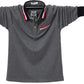 Cotton Lapel Sweater Long-sleeved Men's Sweatershirts Loose Plus Size Men's Autumn Outwear