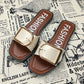 Summer Women's Slippers for Outer Wear Student Fashion All-match Beach Indoor Sandals and Slippers