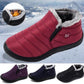 Women's Winter Waterproof Boots Cotton Shoes Women's Snow Boots Non-slip Warmth and Velvet Thick Cotton Boots
