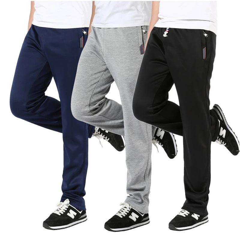 Men's Fall Winter Casual Thick Sports Pants Loose Large Size Casual Steetwear Trousers Straight-leg Pants Elatic Waist Drawstring Plus Velvet Pants