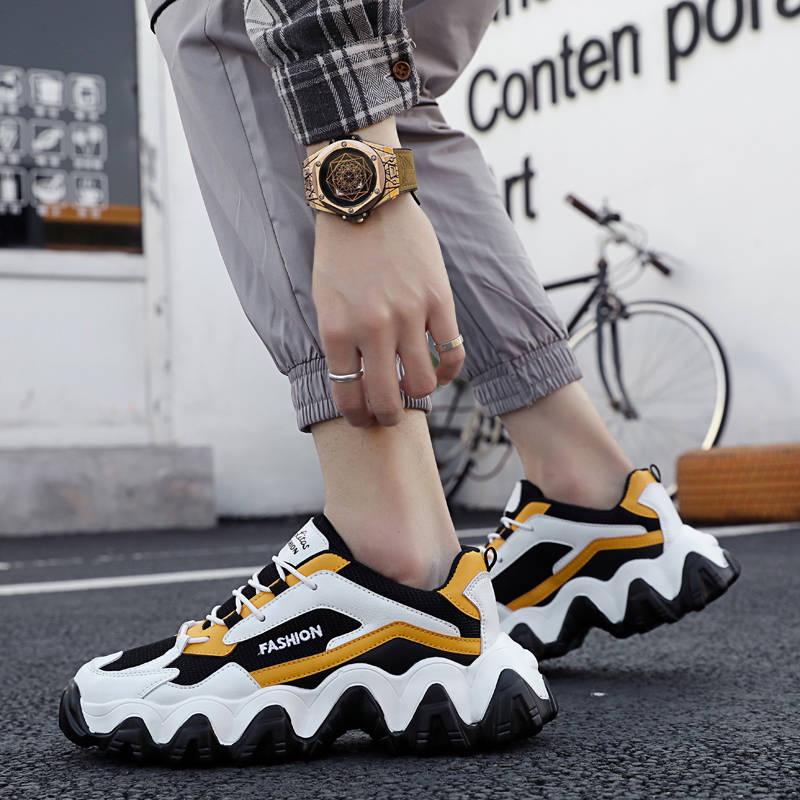 Middle help daddy shoes men's single men's sports shoes trainer men's footwear casual outdoor