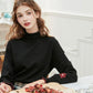 Turtleneck Bottoming Sweater Knit Sweater Women Loose Korean Style Students Autumn Winter New Long-sleeved Pullover Top