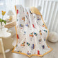 Children's Summer Quilt Kindergarten Baby Summer Cool Air Conditioner Thin Quilt Cartoon Infant Lunch Break Quilt Machine Washable