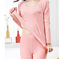 Self-heating Ladies' Thermal Underwear Constant Temperature Seamless Autumn and Winter Mother Autumn Clothes Long Pants Suit