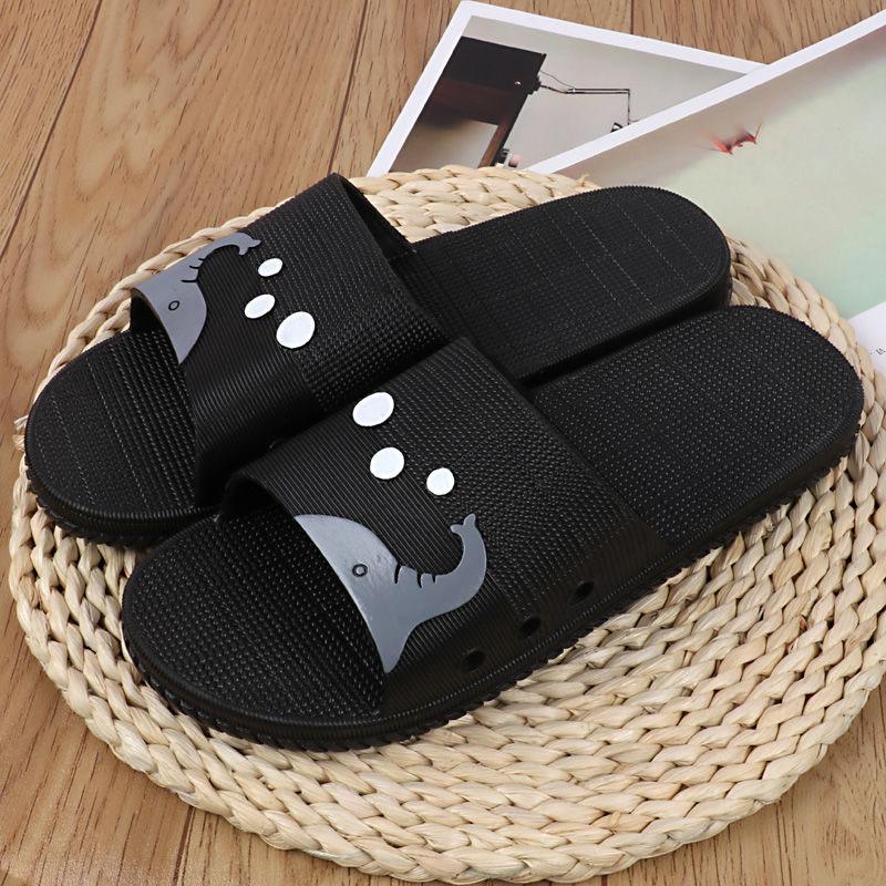 Summer Indoor Non-slip Home Soft-bottom Bathroom Bath Slippers Home Sandals and Slippers Women's Home Outdoor Slippers