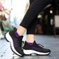 Women Flat Platform Shoes Women Non Slip Soft Sole Sneakers Breathable Mesh Tennis Ladies Sock Sneakers