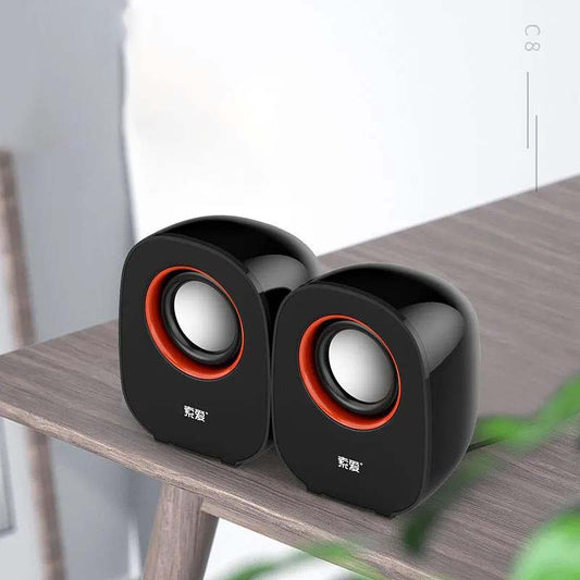 Desktop Computer Small Audio Speaker Household Wired Mini Speaker Subwoofer High Sound Quality Large Volume