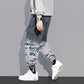 Men Tooling  Fashion Loose Trousers  Casual Style  Jeans Spring Autumn  Men Sport Jeans