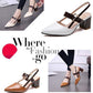 Women Slippers Pointed Toe High Heels Slippers Ladies Fashion Women Pumps Chunky Heel Sandals Shoes
