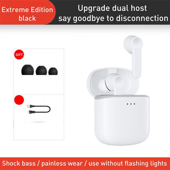 Tws Wireless Earphones Bluetooth 5.0 Earphones Earbuds Touch Control HD Talking Stereo with Mic Sport Headset for Smart Phone