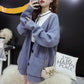 Autumn Sweater Cardigans Women V Neck Open Stitch Loose Sweater Jacket Cheap Clothes Lady Knit Coat