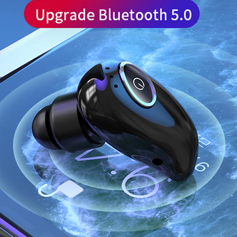 TWS Mini Wireless Bluetooth 5.0 Earphone Hifi Noise Cancelling Sport Earbuds Headphone With Mic