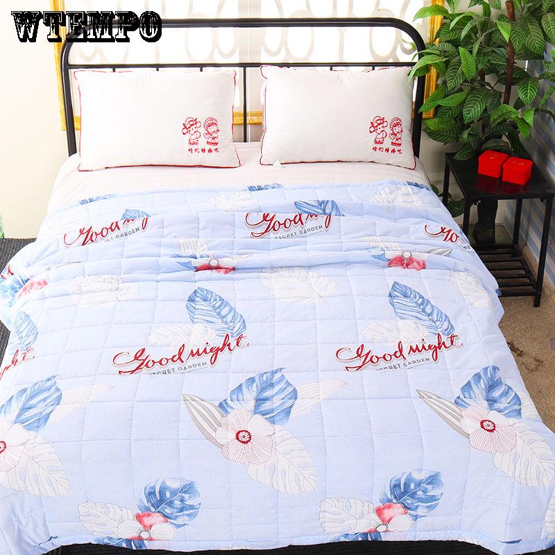 WTEMPO Summer Thin Was Quilted By Summer Cool Quilt Air Conditioner Was Printed By Core In Summer