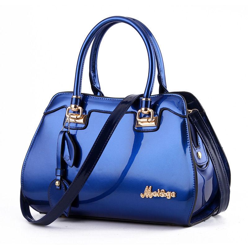 Fashion Luxury Handbags Women Bags High Quality Women Leather Handbags Patent Leather Ladies Tote