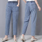 Fashion Mom Jeans Ladies Autumn Thin Harem Pants High Waist Slimming Middle-aged Casual Women's Ninth Pants