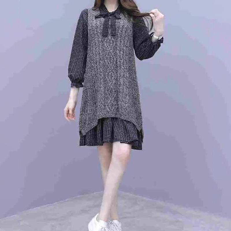 Spring and Autumn Light Luxury Small Fragrant Vest Temperament Long Sleeve Vest Sleeveless Sweater Casual Fashion Top