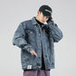 Youth's Comfortable Japanese Wind Denim Jacket Spring and Autumn Casual Jacket Unisex Jacket