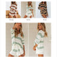 Knitted Sweater Sets Women Lounge Wear for Women Casual Knit Jumpsuit Romper Sets Women Homewear Women Outfits Casual