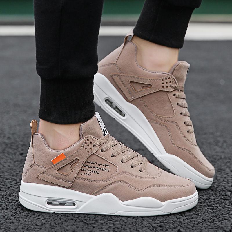 Men's Sports Shoes for Young Students Non-slip Casual Shoes