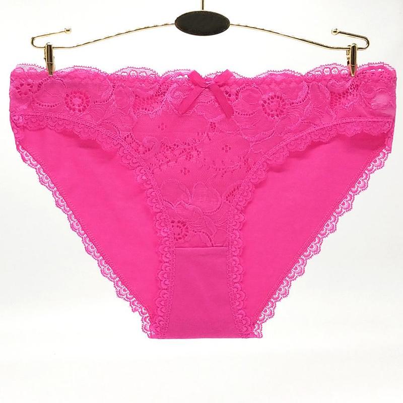 6 Pcs/Lot Briefs New Women's Cotton Panties Girl Briefs Spot Cotton Lady Bikini Underwear