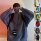 Turtleneck Sweater Men's Fall New Loose Large Size Lazy Wind Jacket Anti-pilling Sweater