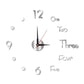 Creative Wall Clock Diy Living Room Fashion Art Free Perforated Wall Clock Modern Minimalist Mute Luminous Clock Wall