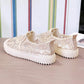 Fisherman Shoes Women Spring Summer All-match Casual Flat Shoes Lace Mesh Lazy Foot Driving Shoes