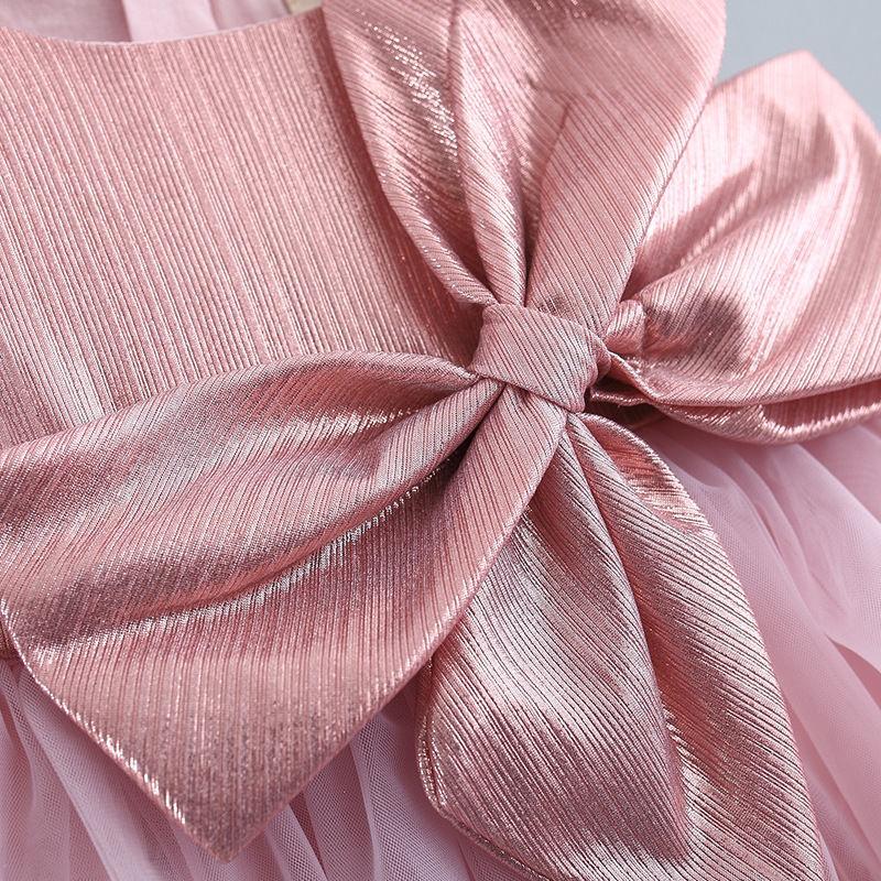 Ma&Baby 1-7Y Summer Princess Toddler Kid Child Girls Tutu Dress Party Wedding Birthday Dresses for Girl Pearl Bow Costumes