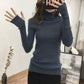 Pofulove Female Turtleneck Pullover Sweater Long Sleeve Winter Warm Thick Knitting Sweater jumpers