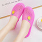 Women's Plastic Slippers for Summer Outer Wear Non-slip Wear-resistant Slippers