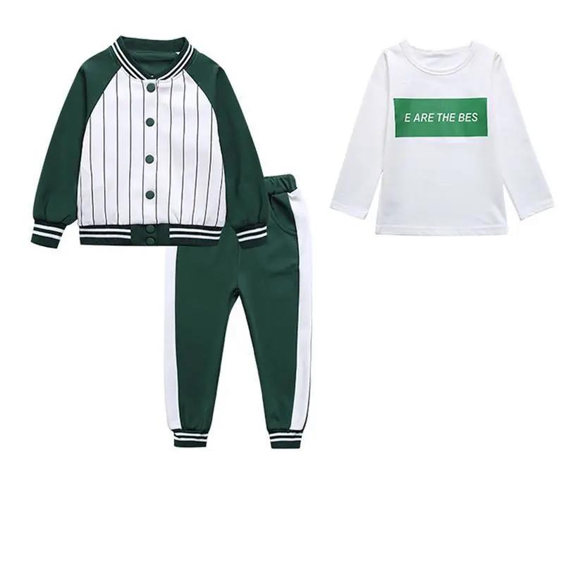 Kindergarten Uniforms Spring and Autumn  Two or Three Sets of Children's Baseball Uniforms Class Uniforms Spring Elementary School Uniforms