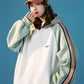Spring and Autumn Loose All-match Sports Cardigan Hooded Baseball Uniform Sweater Women Jacket