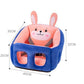 Baby School Seat Dining Chair Safety Belt Anti-fall and Anti-rollover Infant Chair Sofa Thickened Sponge Cartoon Style