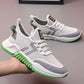 Men's Shoes Flying Woven Breathable Sneakers Korean Style Student Trendy Casual Shoes