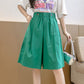 Thin Section Five-point Pants Women's Summer High Waist Pants Skirt Loose Straight Pants Casual Shorts