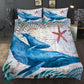 3D Whale Bedding Set Duvet Cover Sets for Twin Full Queen Size Bed Bedline Home Textile