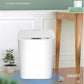 14 Liters Smart Trash Can Household Bathroom with Lid Large Living Room Kitchen Automatic Kick Induction Button Three Modes