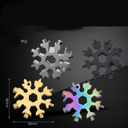 Multi-kinetic Snow Wrench Portable Bottle Lifter Mini Screwdriver Household Utility Tool