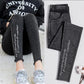 Women's Jeans High Waist Slim Spring and Autumn Long Pants Small Foot Pants Ladies Black Leggings Slim Tall Pants