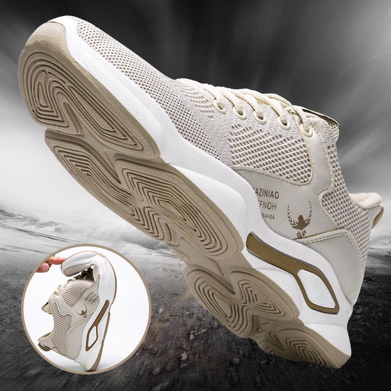 Summer Men Casual Shoes Light Breathable Mesh Shoes Men Sneakers Lace Up Gray White Black Red Male Shoes 2020