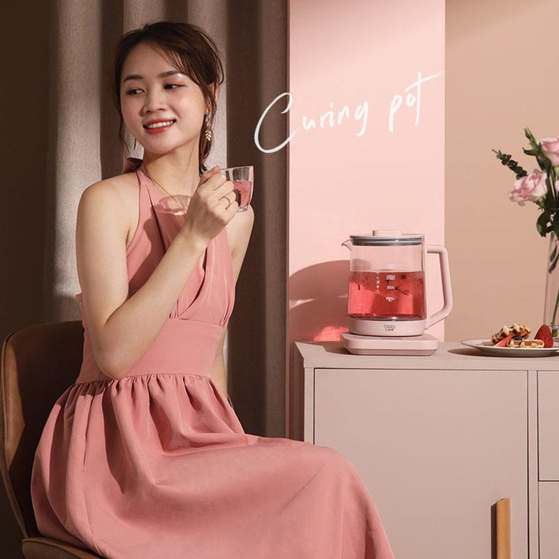 Office Automatic Glass Tea Maker Household Multifunctional Kettle Decocting Flower Teapot