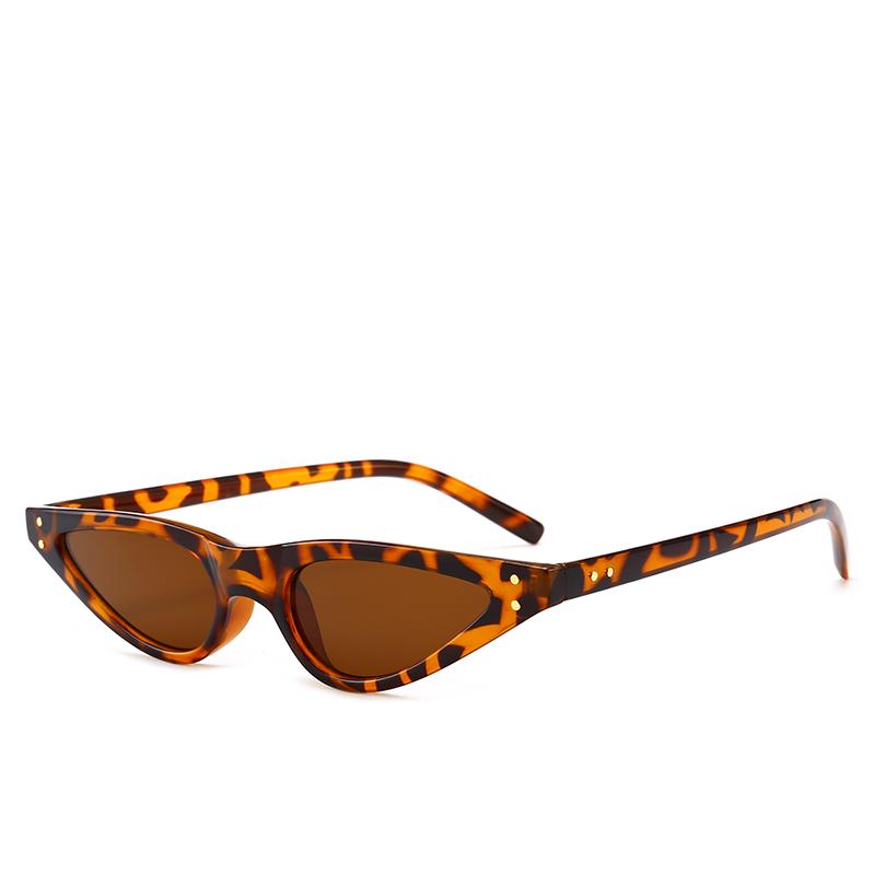 Small Triangle Cat Eye Sunglasses Women Fashion Vintage Cat Eyeglasses Female 2019 Stylish Sun Glass