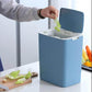 14-liter Rechargeable Smart Trash Can with Automatic Induction Household Living Room Bedroom with Lid Waterproof Kitchen Deodorant Large Capacity