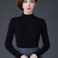 Winter Women's Woolen Sweater  Thickened Warm Turtleneck Sweater Slim Cashmere Sweater Jumper Tops
