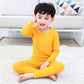 Autumn and Winter Boys and Girls Self-heating Seamless Long-sleeved Baby Home Service Suit