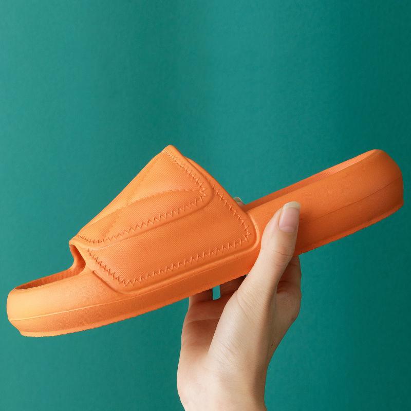 Summer Sandals Slippers Women's Thick-soled Indoor Home Non-slip Bathroom Slippers Beach Outer Wear High Slippers