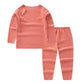Children's Underwear Set Seamless Self-heating Autumn Clothes Long Pants Suit Baby Thermal Underwear Autumn and Winter Home Service