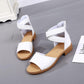 Women Flat Shoes Summer Soft Leather Leisure Ladies Sandals Casual Shoes